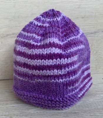 Bonnet au tricot 0-3 mois