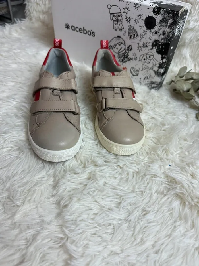 Paire de basket taupe Acebos taille 34 - photo numéro 2