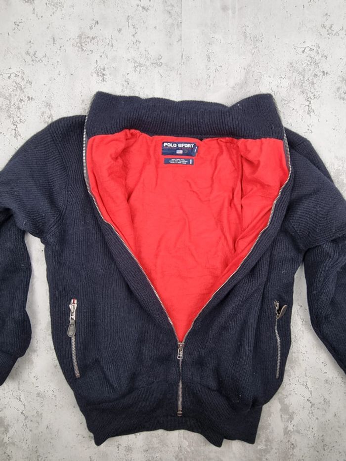 Gilet zippé Ralph Lauren noir – Taille L Homme (mesures en photos) - photo numéro 6