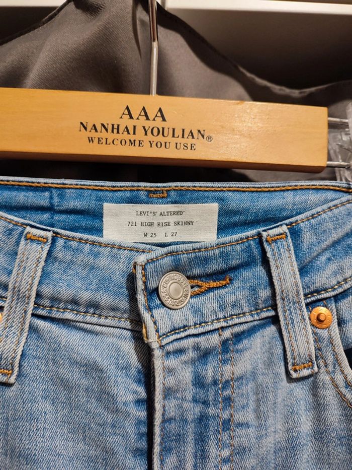 Skinny Levi's 721 25/27 - photo numéro 6