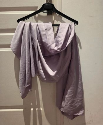 Foulard lavande satine