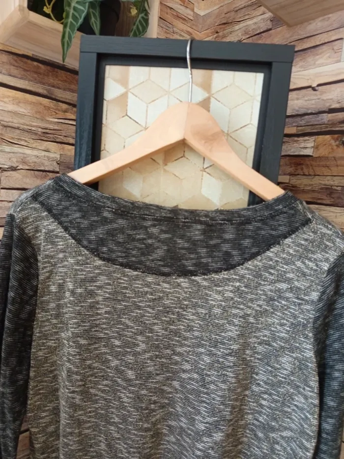Tshirt manche longues gris - photo numéro 7