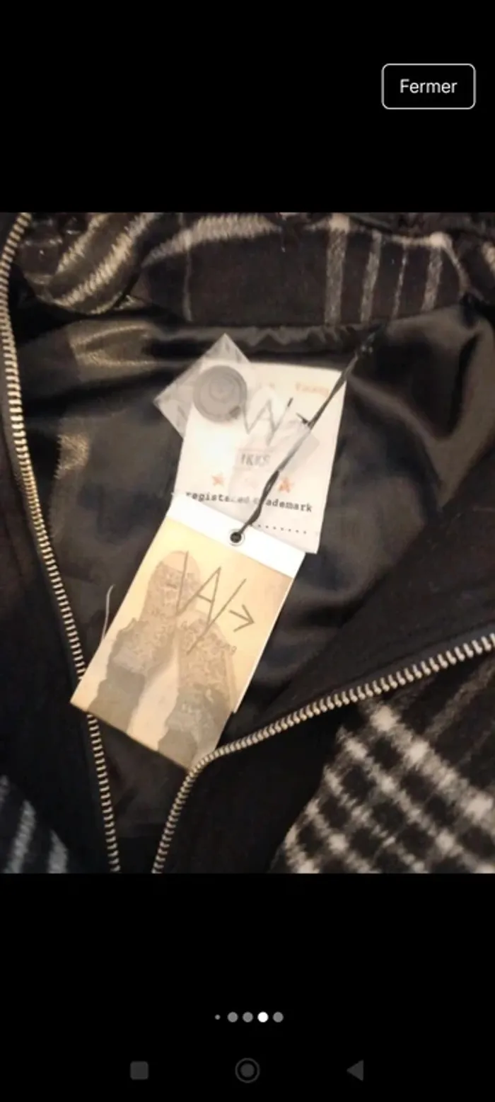Manteau laine IKKS / xxs - photo numéro 3