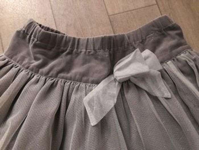 Jupe grise argentée pailletée Cyrillus - photo numéro 6