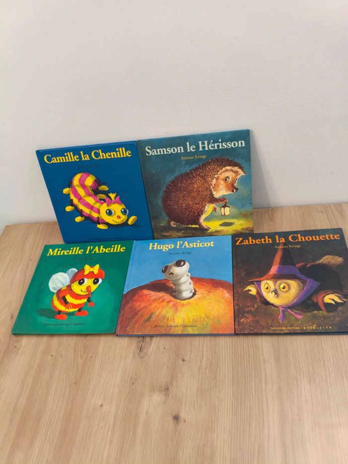 Lot livres les drôles de petites bêtes