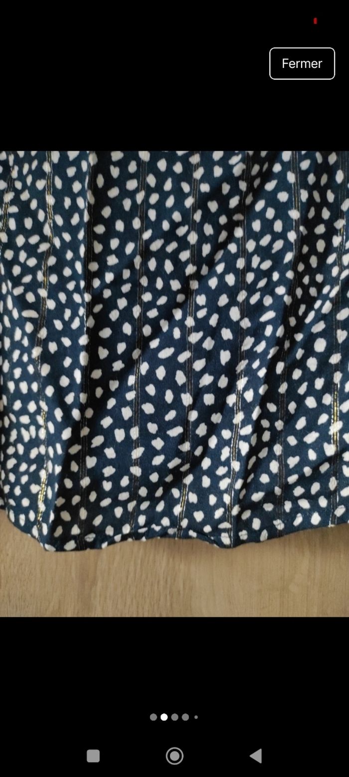 Blouse neuve femme Camaïeu imprimé - photo numéro 2