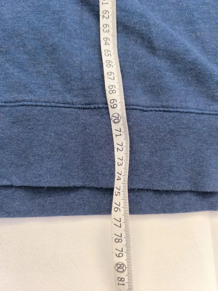 Pull 1/4 zippé Ralph Lauren Polo taille XXL excellent état bleu avec logo - photo numéro 11