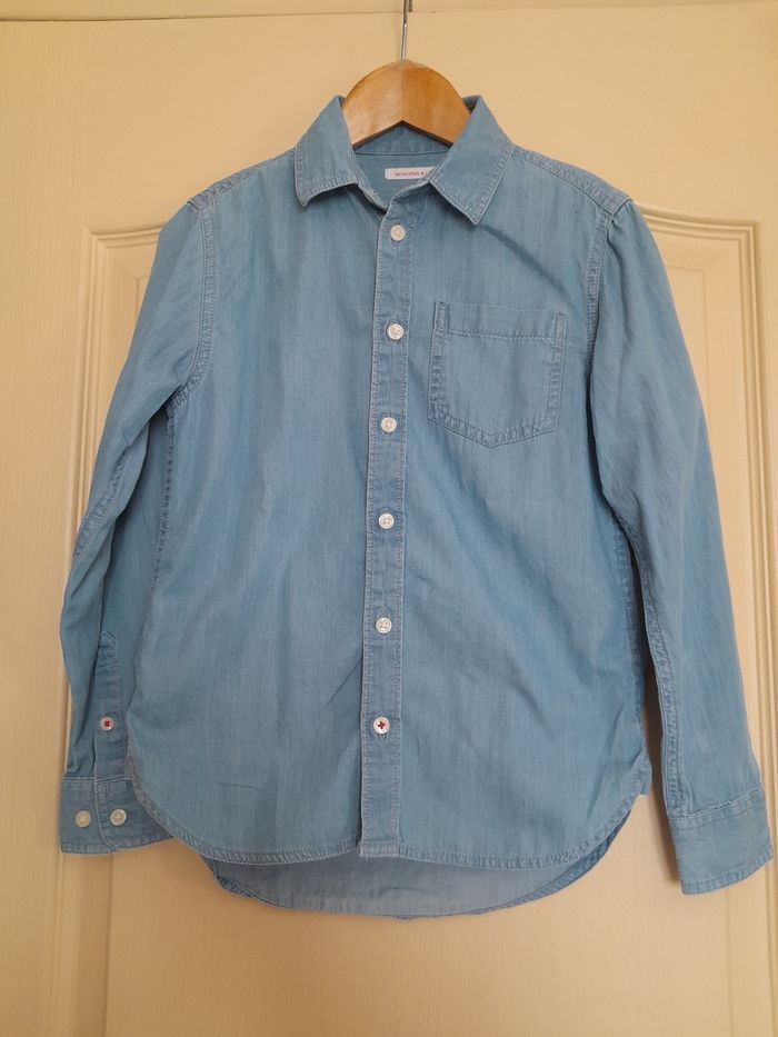 Lots de 7 chemise manche longue garçon taille 8ans - photo numéro 4