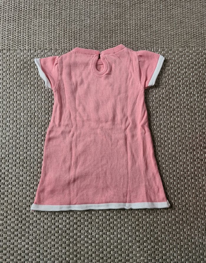 Robe pull motif lapins fille - 6 mois - photo numéro 3