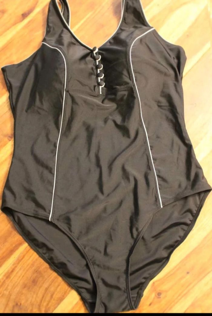 Maillot de bain - Noir - Blanche Porte - 52 - NEUF