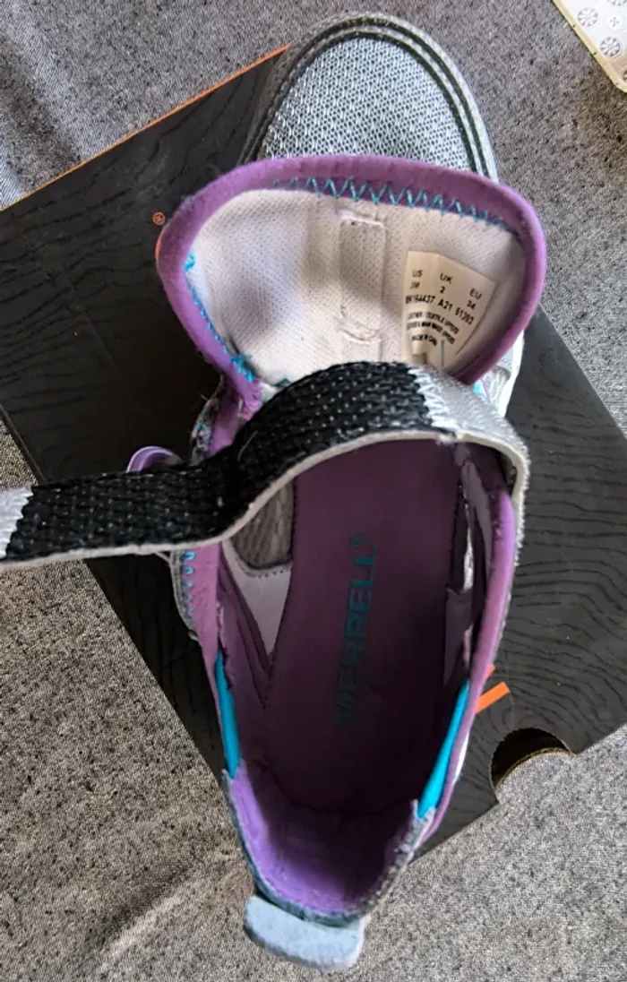 Baskets Merrell, barefoot, Comme neuve, Pointure 34 - photo numéro 18