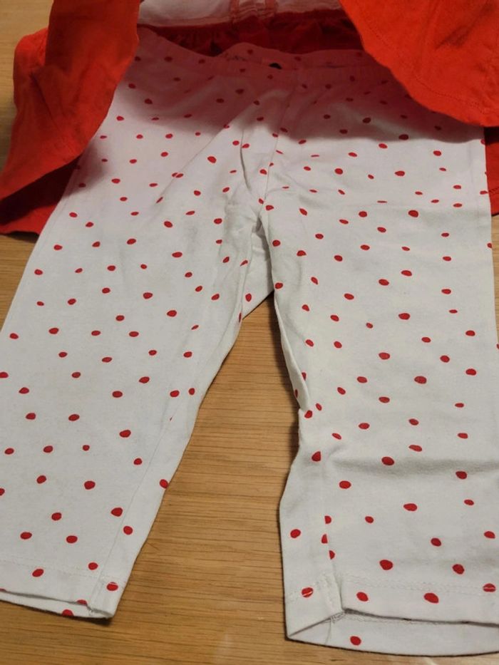 Ensemble tunique et legging court 36 mois - photo numéro 4