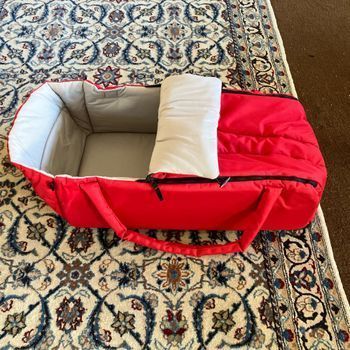 Couffin mou Phil and Teds rouge