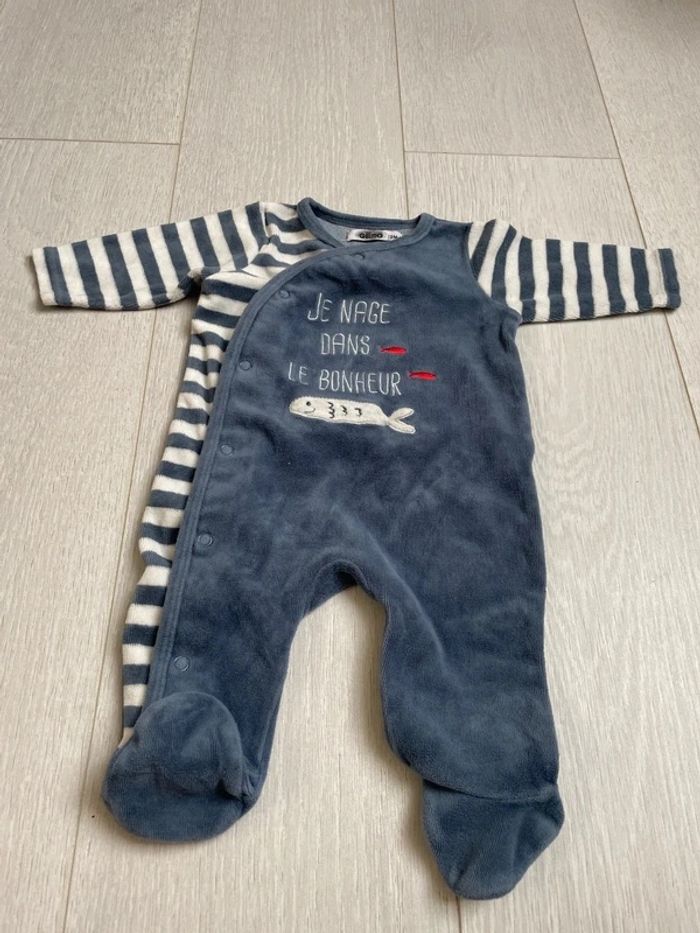 Pyjama garçon taille 3 mois - photo numéro 3