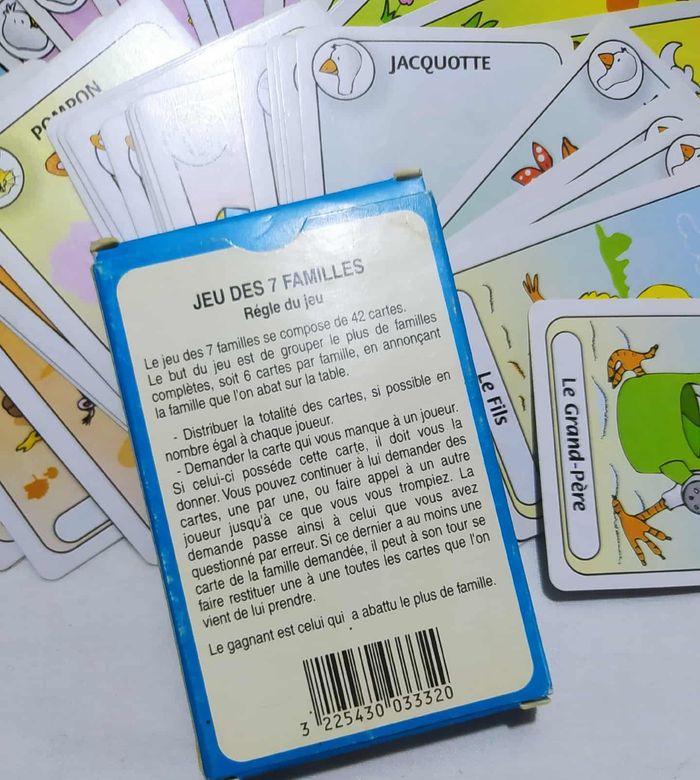 Jeux des 7 familles, animaux de la ferme - photo numéro 2