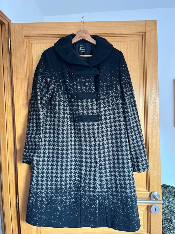 Manteau hiver en laine 42 femme