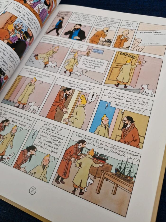 Bd tintin en ch'ti - photo numéro 4