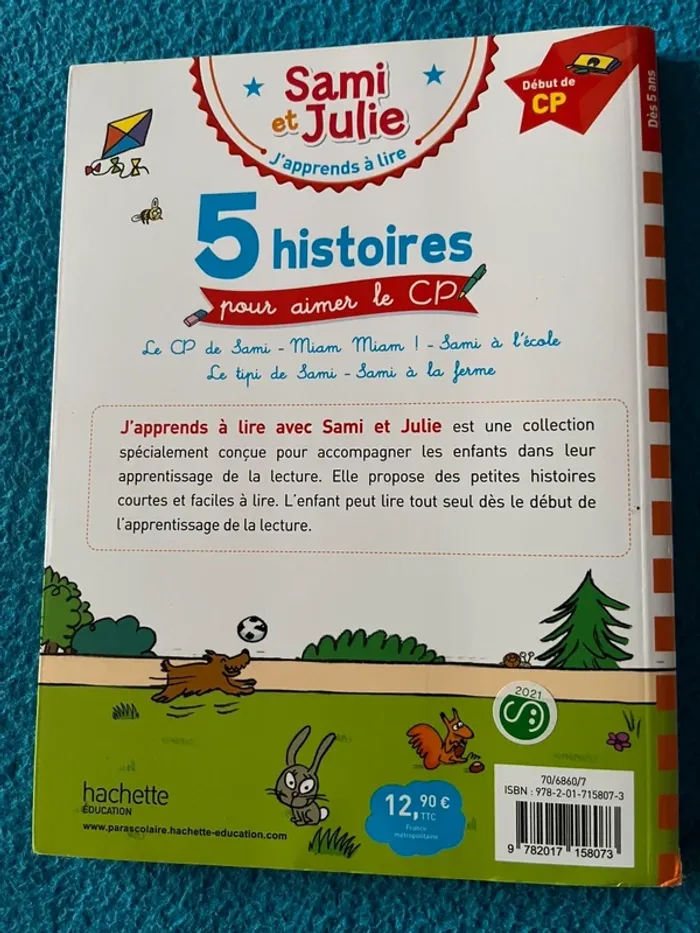 5 histoires pour aimer le CP -Sami et Julie - photo numéro 2