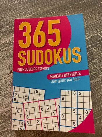 Jeu sudoku