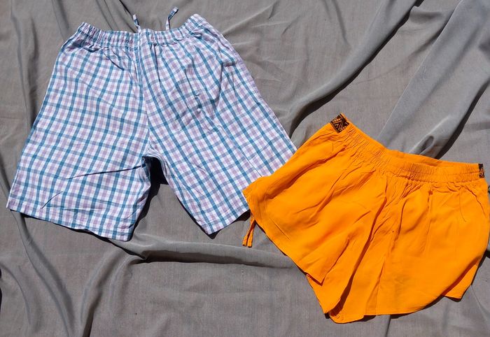 Lot 2 shorts de nuit taille S - photo numéro 2