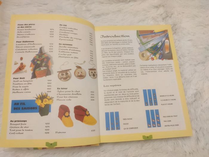 Lot de 3 livres d'activités manuelles et créations pour Enfants - Fleurus - Y2K - 2005 - photo numéro 6