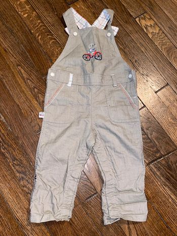 Salopette sergent major 18 mois