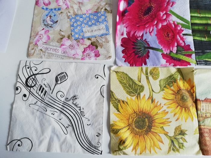 Lot de 10 serviettes en papier pour serviettes loisirs créatifs - photo numéro 6