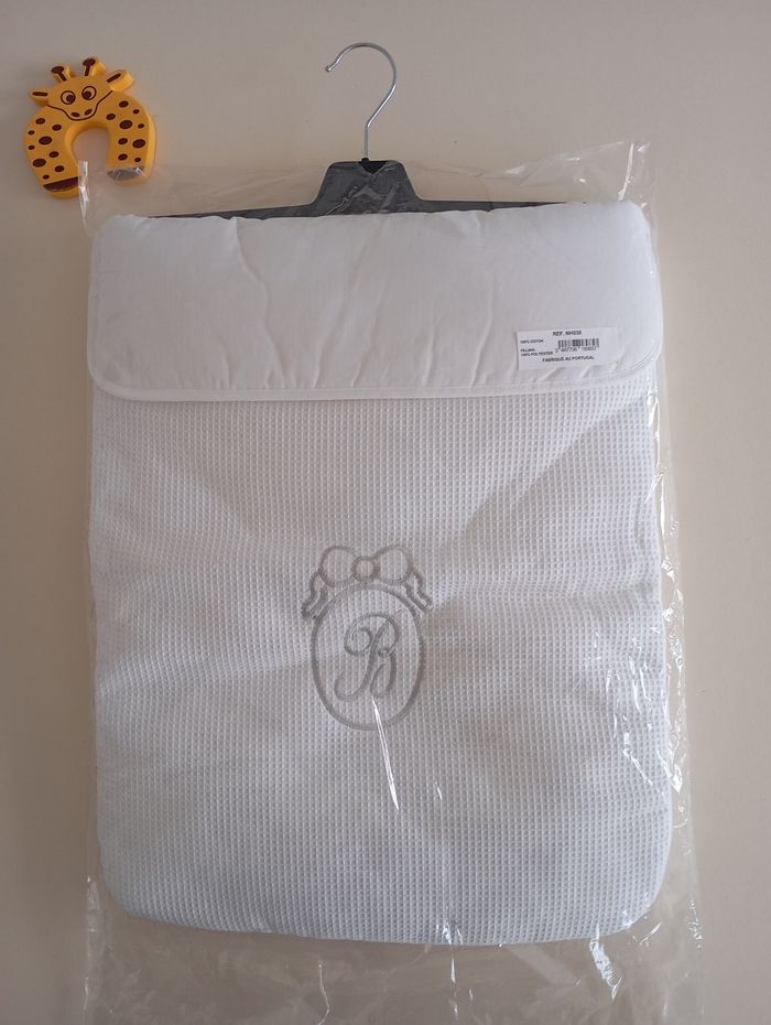 Nid d'ange bébé 100%coton blanc - photo numéro 3