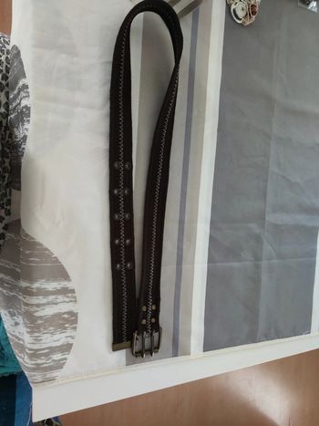 Ceinture marron beige