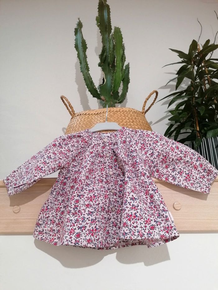 NEUF Blouse P'tit Bisou 6 mois - photo numéro 2