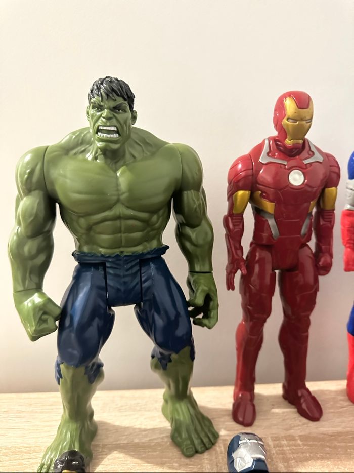 Lot de 10 figurines Hasbro 30 cm + 1 figurine superman. - photo numéro 3