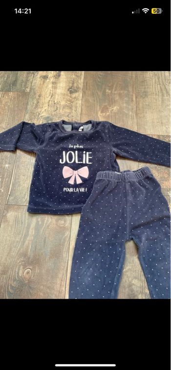 Pyjama 2 pièces 18 mois