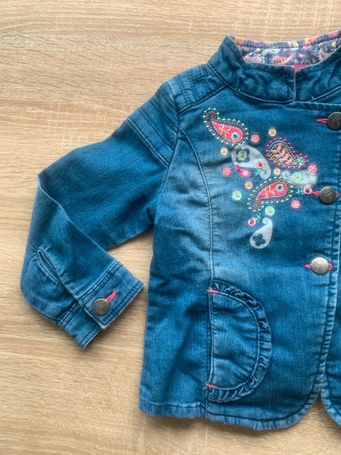 • Veste en jean fille Orchestra ~ 2 ans • - photo numéro 5