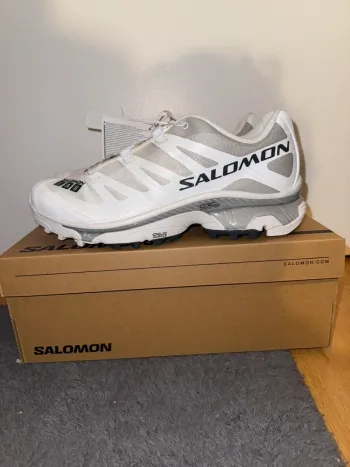 Salomon XT-4 OG Blanche White Ebony Lunar Rock