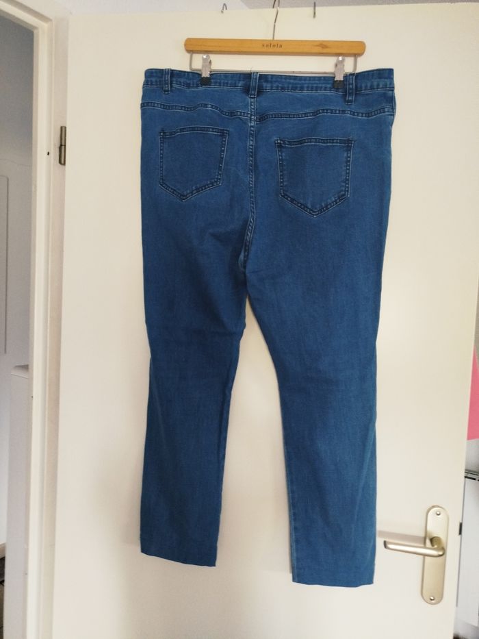 Jean 👖 brodé élastique Toscane - photo numéro 5