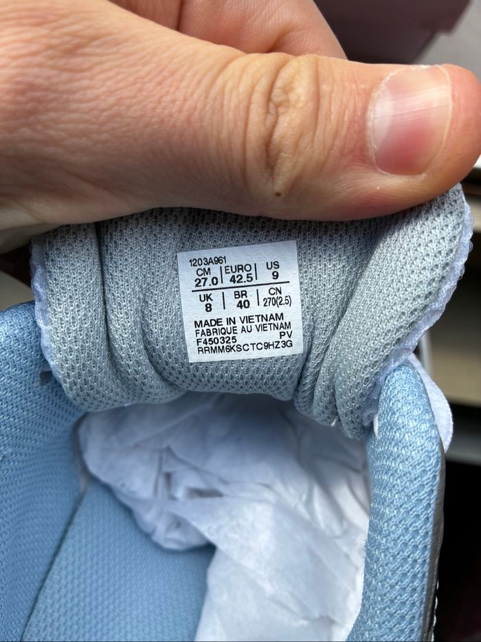 Jjjjound x Asics Gel-Kayano 14 White/Blue - Taille 42.5 - Neuves - photo numéro 4