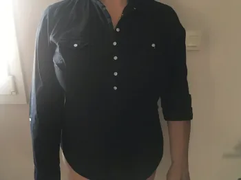Chemise noire taille 42