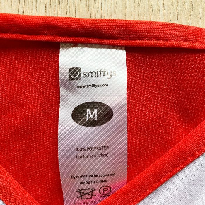 Smiffys Tenue de Pom-Pom Girl Femme Exclusive US Cheerleaders Sportwear Rouge (Taille M) - photo numéro 6