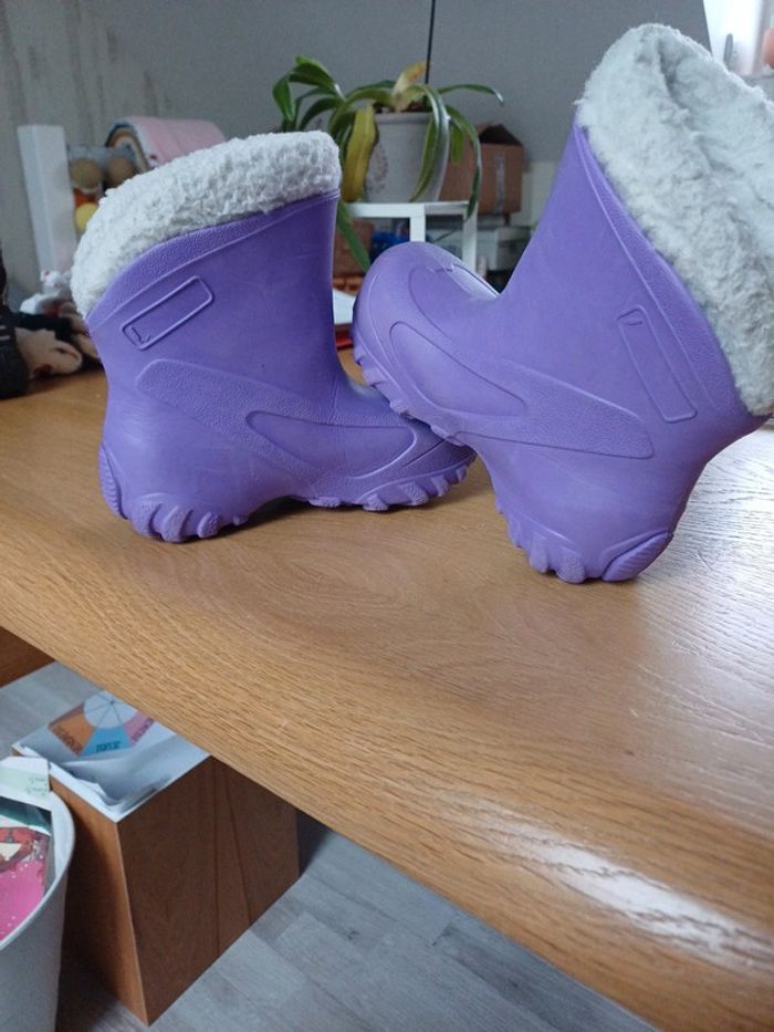 Bottes pluie neige taille 28 29 - photo numéro 5