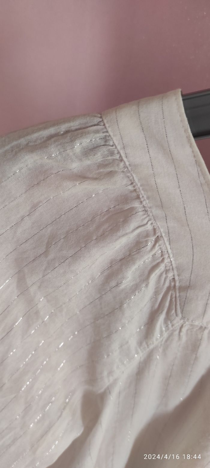 Chemise fille paillettes C.F.K taille 12 ans - photo numéro 8