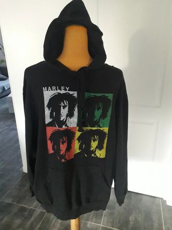 Sweat à capuche Bob Marley