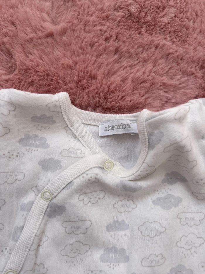 Lot 3 pyjama 1 pièce avec pied bébé fille 3 mois - photo numéro 8