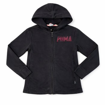 Veste de sport / survêtement, fille, 8 ans. Puma.