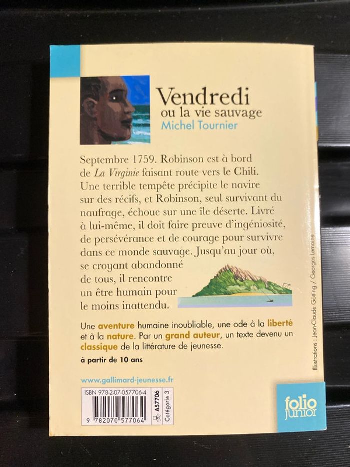Vendredi ou la vie sauvage de Michel Tournier - photo numéro 3