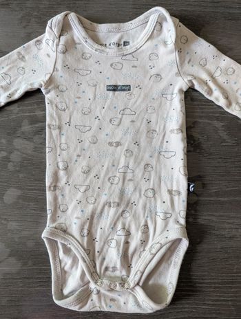 Body manches longues pingouin