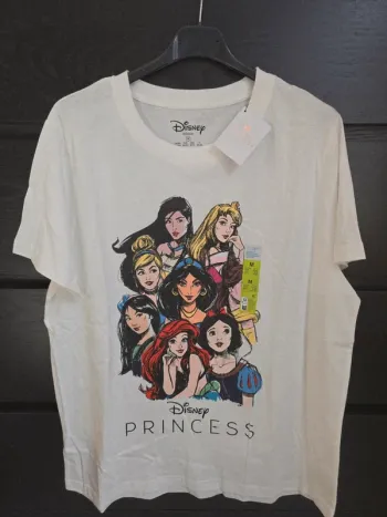 Tee-shirt blanc Princesses Disney