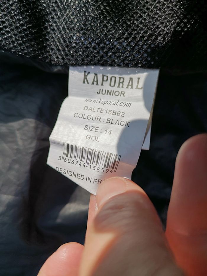 Blouson coupe vent kaporal 14 Ans Ado - photo numéro 7