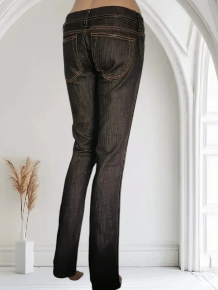 Jean Diesel modéle liv, coupe slim fit,taille basse,stretch - photo numéro 6