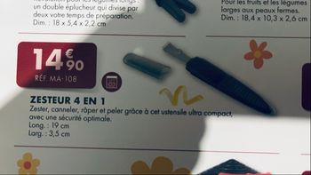 Zesteur + moule twist 