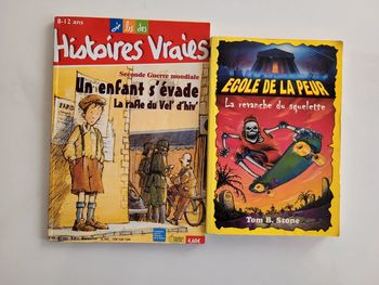 Lot de 2 livres 8/12ans